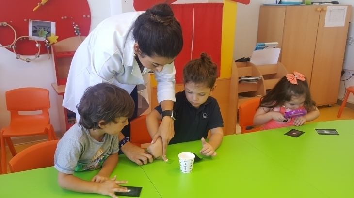 Beykent Okyanus Koleji Okul Öncesi Balıklar Grubu 	Öğrencileri Fen ve Doğa Etkinliğinde