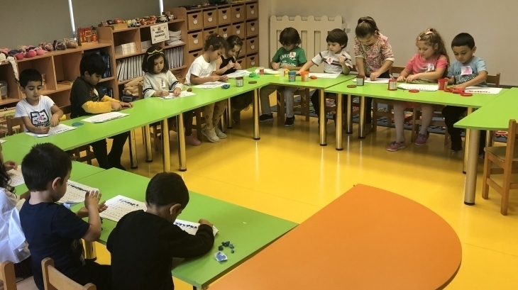 Beykent  Okyanus Koleji Okul Öncesi Gökkuşağı  Grubu  Fastrackids Dersinde