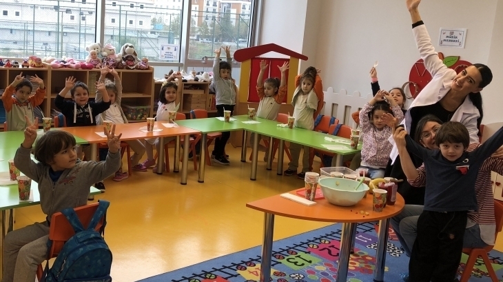 Beykent  Okyanus Koleji Okul Öncesi Gökkuşağı  Grubu  Aile Katılım  Etkinliğinde