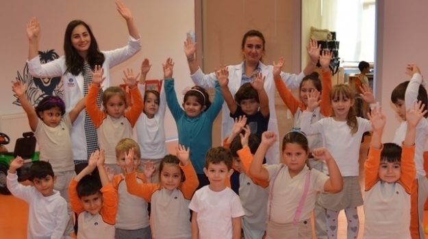 Beykent Okyanus Koleji Okul Öncesi Gökkuşağı ve Güneş Grubu Öğrencilerinin Parkur Yarışması