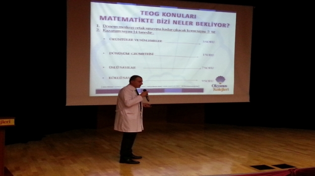 Beylikdüzü Okyanus’ta TEOG Süreci Ve Ortak Sınavlar Anlatıldı