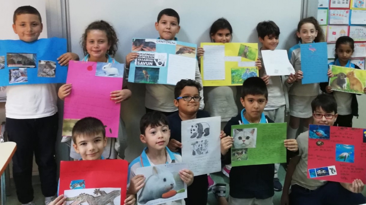 Beylikdüzü Okyanus Koleji 3.Sınıf Öğrenciler ''Hayvanları Koruyalım''