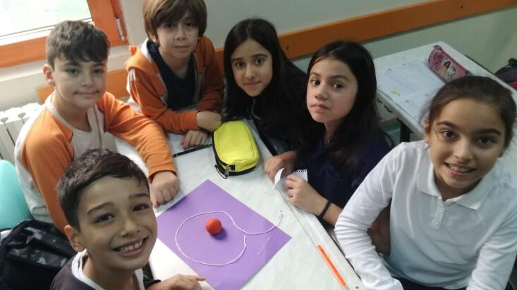 Beylikdüzü Okyanus Koleji 4.Sınıf Öğrencileri Dünya’nın Hareketleri İle İlgili Model Tasarladı