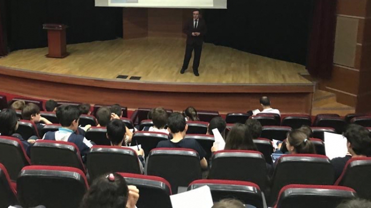 Beylikdüzü Okyanus Koleji 8.Sınıf Öğrencilerimizle Ekim Ayı Kişisel Gelişim Konusu Olan ''Hedef Belirleme” Konulu Seminer Yapıldı
