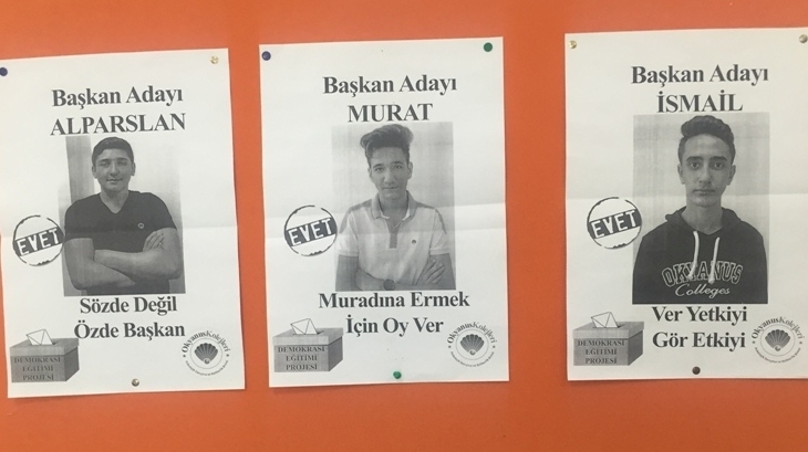 Lise Kademesi Okul Başkanını Seçti!