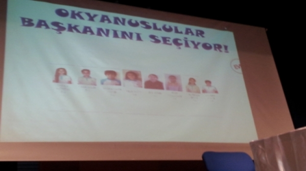 Beylikdüzü Okyanus Ortaokulu’nda Seçim Heyecanı