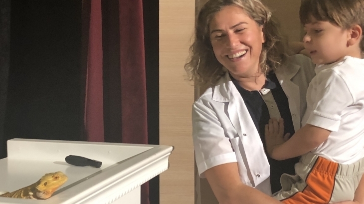 Bornova Kampüs Okul Öncesi Öğrencileri 4 Ekim Hayvanları Koruma Gününü Kutladılar.