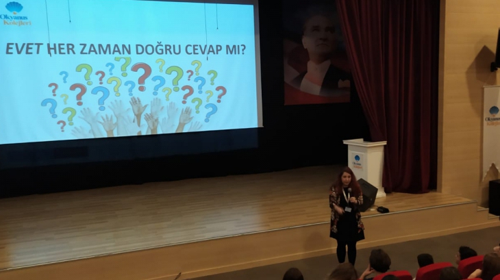 Bornova Okyanus Koleji Ortaokul Kademesinde Kişisel Gelişim Dersleri Tüm Hızıyla Devam Ediyor