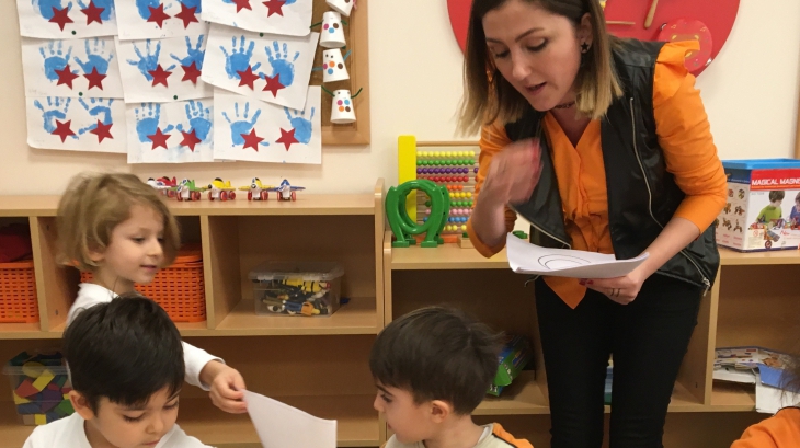 Bornova Okyanus Yunuslar Grubu Öğrencileri Aile Katılımı Etkinliğinde
