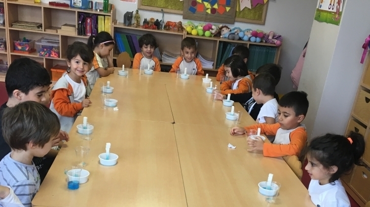 Çekmeköy Okul Öncesi Yıldızlar Grubu Fen Ve Doğa Etkinliğinde
