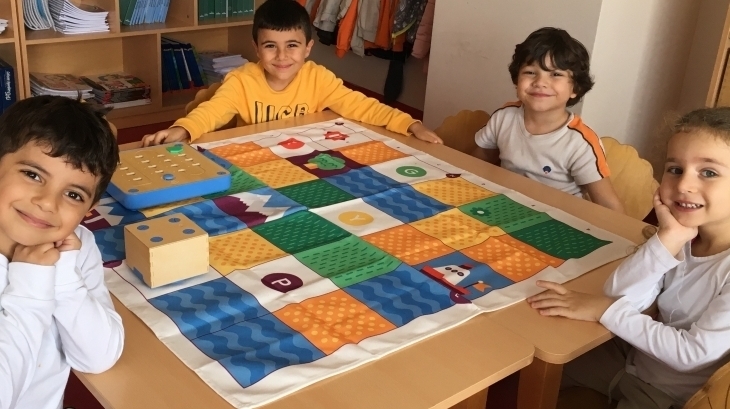 Çekmeköy Okul Öncesi Yıldızlar Grubu Kodlama Etkinliğinde
