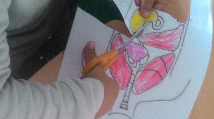 Bulutlar Sınıfı Sanat Dersinde