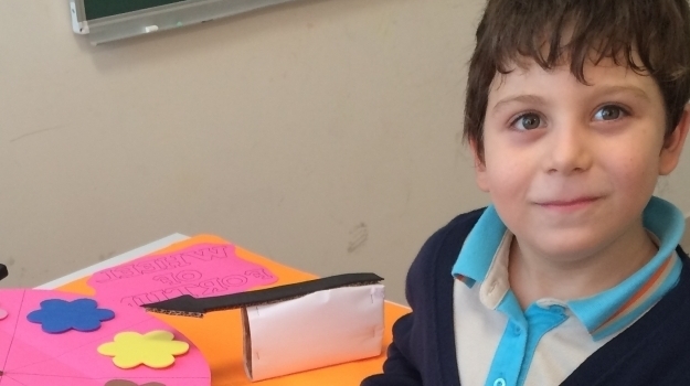 Eryaman Okyanus Koleji 1.Sınıf Öğrencileri İngilizce Dersinde "Çarkıfelek" Oyunu Oynadı