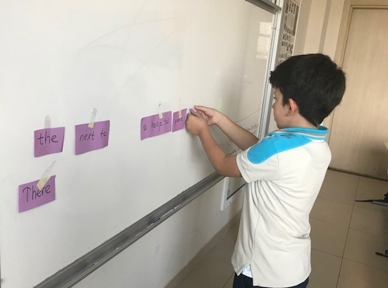 3. Sınıf Öğrencileri "Sentence Jumble" Etkinliği Yaptı