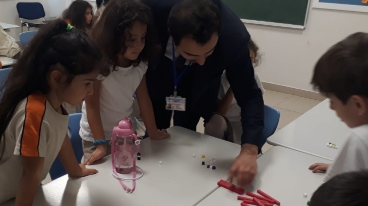 Eryaman Okyanus Koleji İlkokul Kademesi 1. Sınıf Öğrencileri Onlar Basamağını ve Birler Basamağını Öğrendi