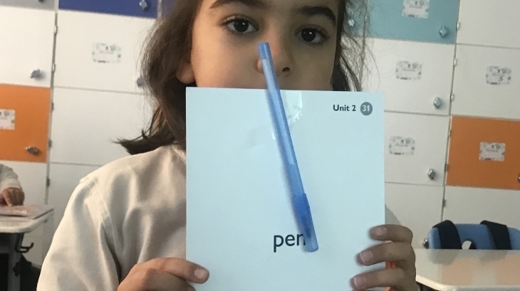 Eryaman Okyanus Koleji İlkokul Kademesi 2. Sınıf Öğrencileri Flashcard Etkinliğinde