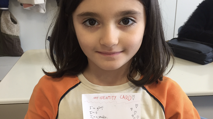 Eryaman Okyanus Koleji İlkokul Kademesi 2. Sınıf Öğrencileri Life Skills Dersinde “My Identity Card” Yapıyor