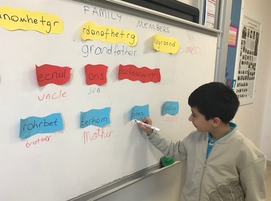 3. Sınıflar Main Course Dersinde “Word Jumble” Etkinliği Yaptı.