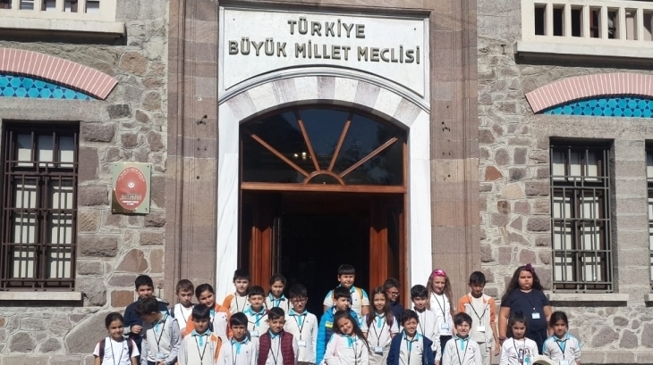 Eryaman Okyanus Koleji İlkokul Kademesi  4. Sınıf Öğrencileri “Eski Meclis” Gezisinde