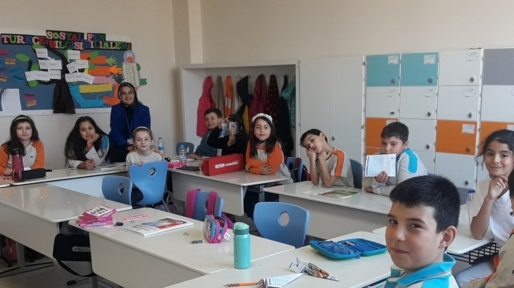4. Sınıf Öğrencileri Sınıf İçi Etkinliğinde