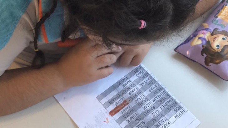 Eryaman Okyanus Koleji Öğrencileri Sözcük Türleri Etkinliğinde