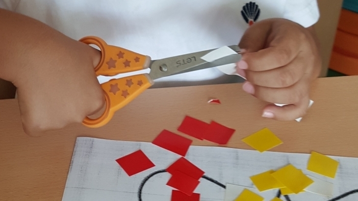 Eryaman Okyanus Koleji Okul Öncesi Bölümü Yıldızlar Sınıfı Sanat Etkinliğinde