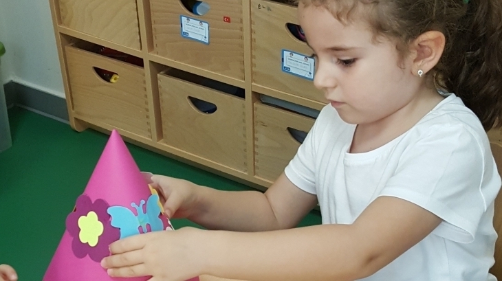 Eryaman Okyanus Koleji Okul Öncesi Bölümü Yıldızlar Sınıfı Sanat Etkinliğinde