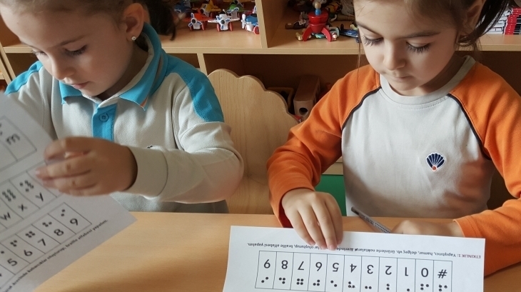 Eryaman Okyanus Koleji Okul Öncesi Bölümü Yıldızlar Sınıfı Fastrackids Dersinde