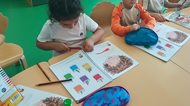 Eryaman Okyanus Koleji Okul Öncesi Bölümü Yunuslar Sınıfı Öğrencileri Okuma Yazmaya Hazırlık Etkinliğinde
