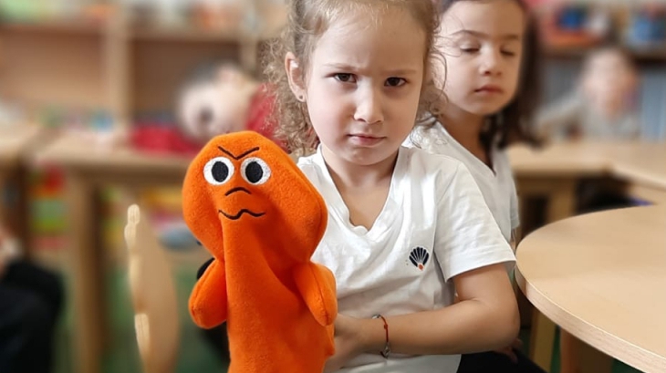 Eryaman Okyanus Koleji Okul Öncesi Kademesi Mercan Grubu Öğrencileri Bütünleştirilmiş Sanat ve Oyun Etkinliğinde