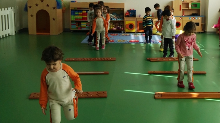 Eryaman Okyanus Koleji Okul Öncesi Kademesi Mercan Grubu Öğrencileri Play Time Dersinde Keyifli Anlar Yaşadılar