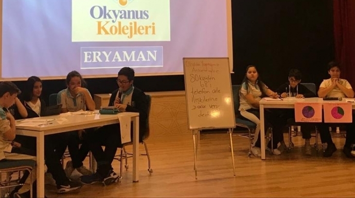 Eryaman Okyanus Koleji Ortaokul Kademesinde Münazara Heyecanı