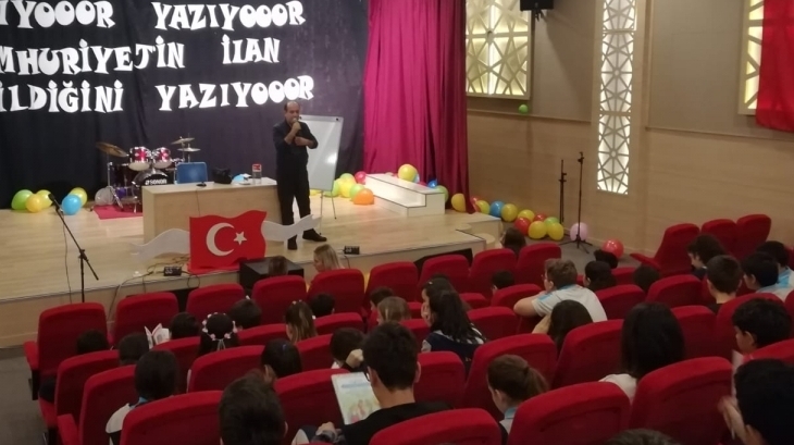 Eryaman Okyanus Koleji Ortaokul Sosyal Bilgiler Yazar Etkinliği Gerçekleşti