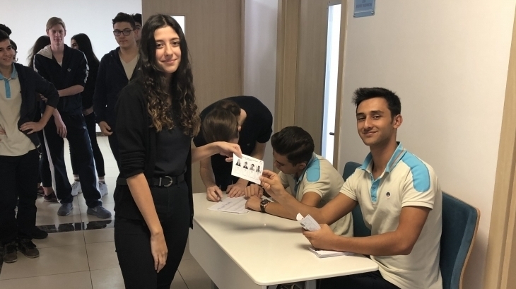Eryaman Okyanus’ta Okul Meclis Başkanı Seçimi