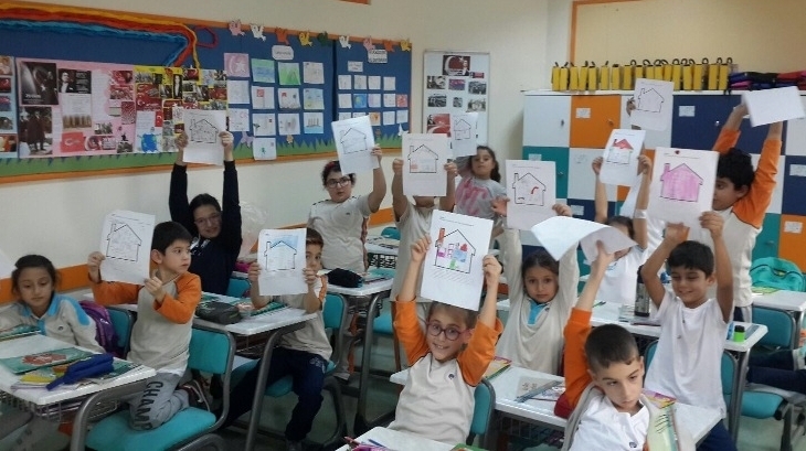 Etkinlikler ile İngilizce "Reading" Derslerimiz Devam Ediyor