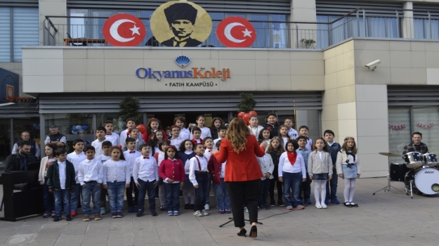 Fatih Okyanus Koleji  Cumhuriyetin 92. Yılını Coşkuyla Kutladı