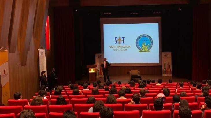 Fatih Okyanus Koleji Anadolu Lisesi Havacılık Kariyer Kulubü Öğrencileriyle Havadan Sudan Gençlik Vizyonuna Doğru Söyleşisi