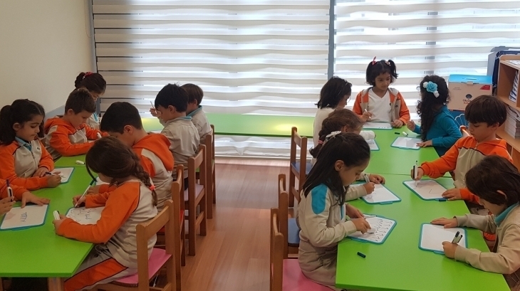 Fatih Okyanus Koleji Bulutlar Okuma Yazmaya Hazırlık Dersinde