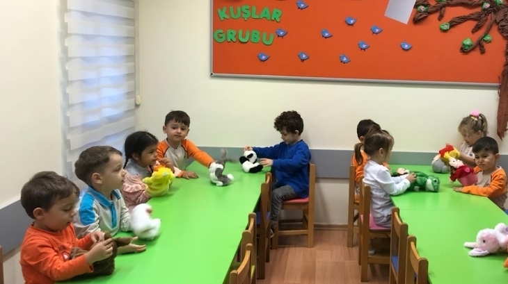Fatih Okyanus Koleji Kuşlar Grubu Türkçe Dil Etkinliği Dersinde