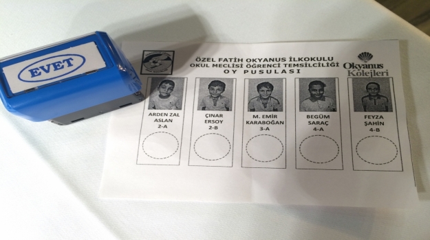 Fatih Okyanus Koleji Öğrencileri Okul Başkanlarını Seçti