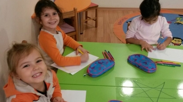 Fatih Okyanus Koleji Okul Öncesi Bulutlar Grubu İngilizce Dersinde