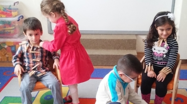 Fatih Okyanus Koleji Okul Öncesi İnciler Grubu Oyun Dersinde