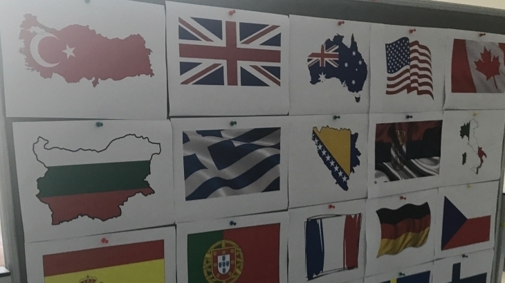 First English Corner in 2017-2018 School Year
