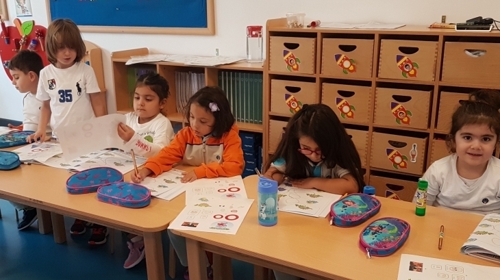 Gezegenler Sınıfı  Okuma Yazma Dersini işlediler.