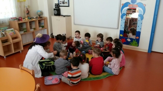 Güneşli Okyanus Okul Öncesi Rüzgar Grubu Piknik Draması Yaptı