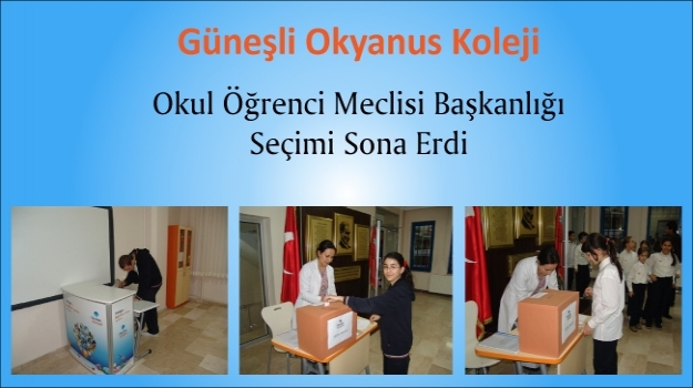 Güneşli Okyanus Koleji Başkanını Seçti
