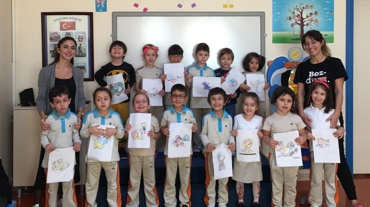 Güneşli Okyanus Koleji Okul Öncesi Gezegenler Grubu Aile Katılımı Etkinliğinde