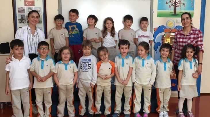 Güneşli Okyanus Koleji Okul Öncesi Gezegenler Grubu Aile Katılımı Etkinliğinde