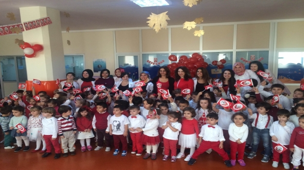 Güneşli Okyanus Koleji Okul Öncesi Miniklerimiz 29 Ekim Cumhuriyet Bayramını Coşkuyla Kutladı