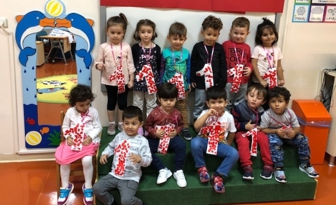 Güneşli Okyanus Koleji Okul Öncesi Rüzgarlar Grubu Okuma Yazmaya Hazırlık Dersinde
